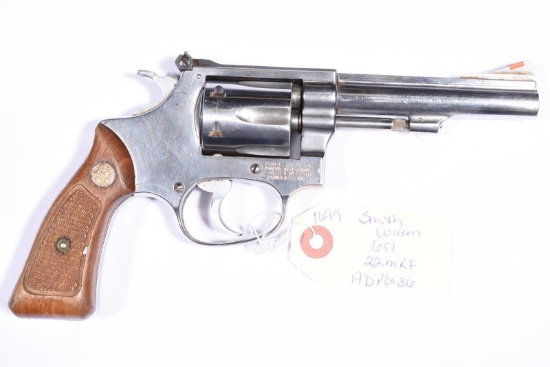 SMITH WESSON 651 22 MAG REVOLVER, SN ADP0036, USED, B33-20