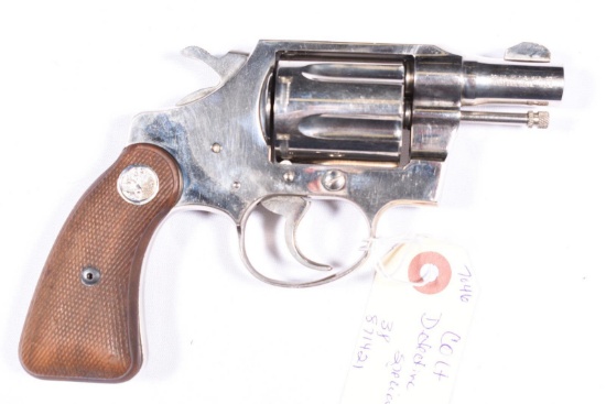 COLT DETECTIVE SPECIAL 38 REVOLVER, SN 871421, MFG 1965, USED, B34-P8