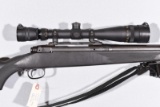 SAVAGE 110FLP 300 WIN MAG RIFLE WITH BI POD, SN F580935,. LEFT HAND BOLT,. USED,  B33-P5
