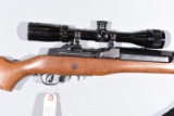 RUGER MINI 14 5.56 X 45 CAL RIFLE, SN 187-42054, USED,  B33-P3
