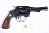 SMITH WESSON 33-1 38 CAL REVOLVER, SN 100952, HOLSTER WEAR, USED, B33-P15
