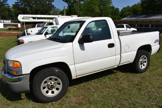 2006 GMC 1500 4X4  VIN 3GTEK14V76G139431,  MILEAGE 185322, CONDITION UNKNOWN