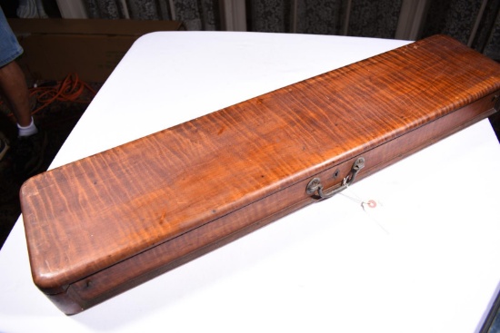 TIGER MAPLE DOUBLE GUN CASE