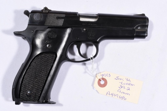 SMITH WESSON 39-2 SN A419686,
