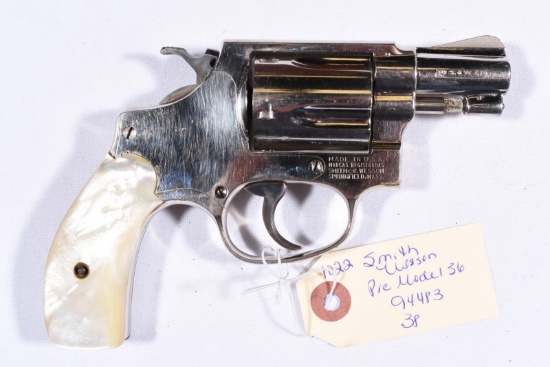 SMITH WESSON PRE MODEL 36 SN 94483