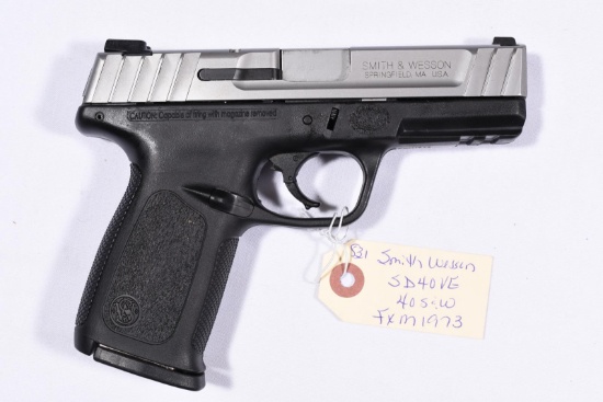 SMITH WESSON SD40VE, SN FXM1973