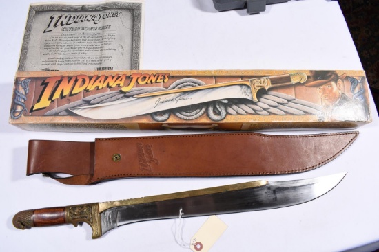 INDIANA JONES BOWIE KNIFE WITH SHEATH IN BOX