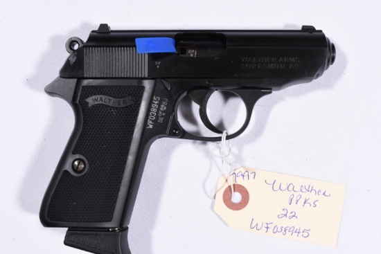WALTHER PPKS, SN WF038945,