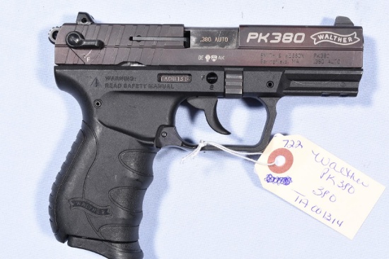 WALTHER PK380, SN TA001314