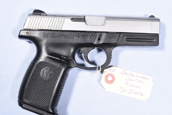 SMITH WESSON SW9VE,  SN DVJ3076,