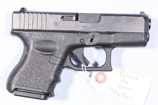GLOCK 26, SN TPW269