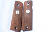 FACTORY COLT 1911 FULL SIZE WOOD GRIPS