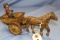 WINDUP HORSE & CART MAYBE MISSING SOME PARTS