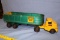 STRUCTO WORKING HYDRAULIC TRAILER DUMP