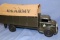 LUMAR MARX US ARMY CANVAS TOP TRUCK 19 IN LONG