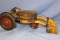 UNKNOWN MAKER STAMPED MEDAL TRACTOR, 16 IN LONG