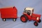 INTERNATIONAL 1586 TRACTOR & ERTL SILAGE TRAILER