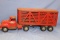 TONKA TOYS LIVESTOCK TRUCK & TRAILER, 23 IN LONG