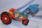 UNKNOWN MAKER STAMPED MEDAL TRACTOR, 16 IN LONG