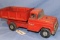 BUDDY L DUMP TRUCK, 15 IN LONG