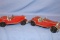 2 HUBBLEY KIDDIE TOYS, EACH 9 IN LONG