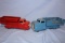2 UNKNOWN MAKER TRUCKS, BOTH REPAINTED,