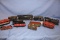 11 PC ENGINES, TRAIN CARS
