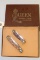 QUEEN MASTER CUTLER COLLECTION 2 KNIFE SET IN BOX
