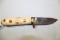 K NICHOLSON CUSTOM KNIFE OVERALL LENGTH 8 IN