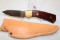 PARKER CUT CO BUCK SKINNER WITH SHEATH