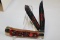 RED STAG GERMAN 1 OF 500 100 YRS COCA COLA KNIFE
