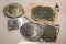 5 BELT BUCKELS, 4 OLYMPIC & 1 USA