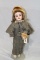 APPROX 25 IN KESTNER 161 VINTAGE WIG, ANTIQUE WOOL