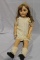 APPROX 42 IN KESTNER 142 HUMAN HAIR ANTIQUE CLOTHE