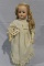 APPROX 25 IN DRESSEL 1912, HUMAN HAIR, ANTIQUE