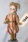 APPROX 7 IN CLOSED MOUTH ITALIAN VATICAN GUARD