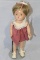 APPROX 13 IN DOLL NO MARKINGS NEED RESTRINGING