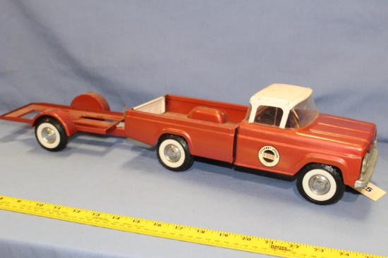 NYLINT TOYS FORD SPEEDWAY SPECIAL TRUCK & TRAILER
