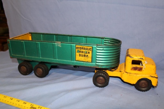 STRUCTO WORKING HYDRAULIC TRAILER DUMP
