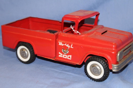 BUDDY L ZOO TRUCK, 13 IN LONG
