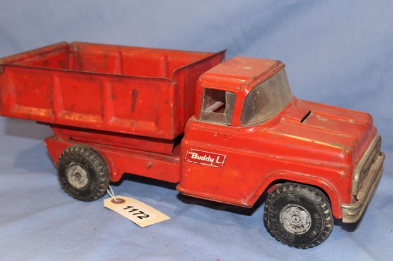 BUDDY L DUMP TRUCK, 15 IN LONG