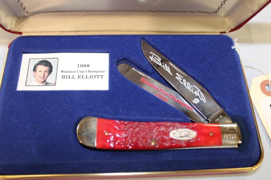 CASE 1988 WINSTON CUP CHAMPTION BILL ELLIOTT KNIFE