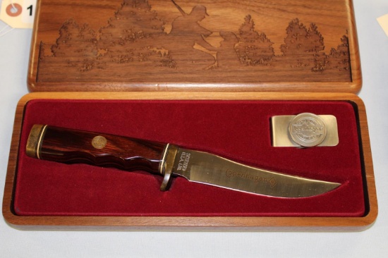 COPENHAGEN SCHRADE IN WOOD PRESENTATION CASE