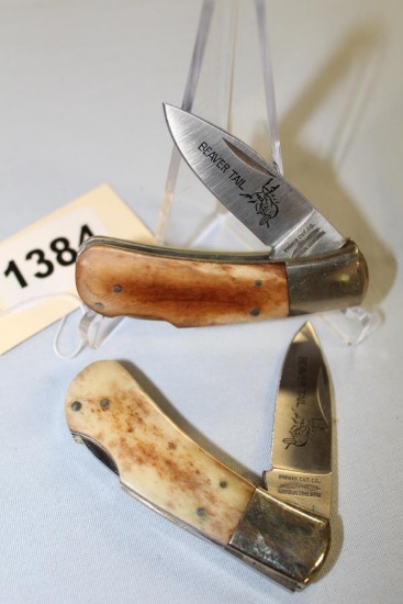 PARKER CUT CO BEAVER TAIL KNIVES