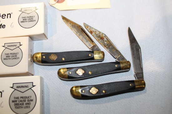 SCHRADE COPENHAGEN KNIVES COPE 12 W/BOXES