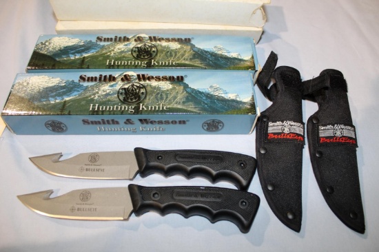 SMITH & WESSON BULLSEYE HUNTING KNIVES