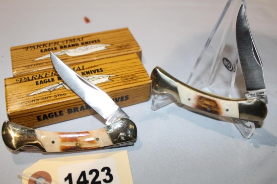 PARKER IMAI EAGLE BRAND K74 KNIVES IN BOXES