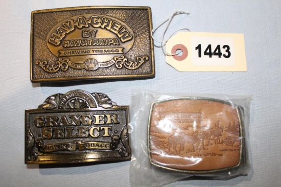 3 BELT BUCKELS GRANGER SELECT, HAVATAMPA, WORK