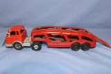 HUBLEY TRANSPORT TRUCK & CAR HAULER 13 IN LONG