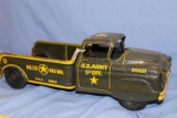MARX US ARMY 5TH DIV TRUCK 96621,  15.5 IN LONG